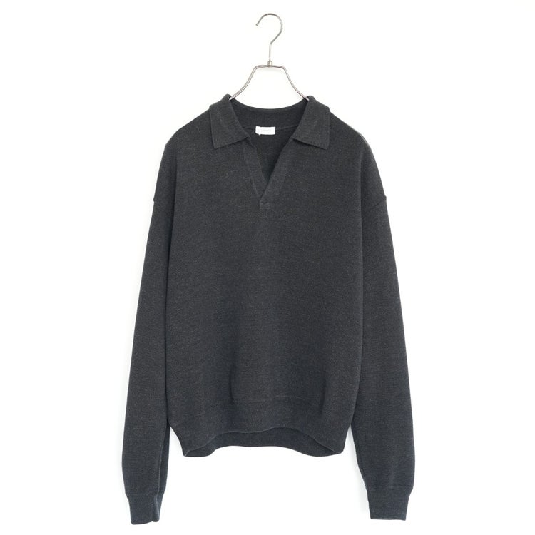 Co/Wo Moss Stitch Skipper コットンウールモスステッチスキッパー