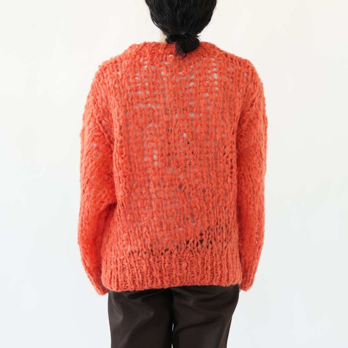 REEVES SWEATER 手編みローゲージプルオーバー