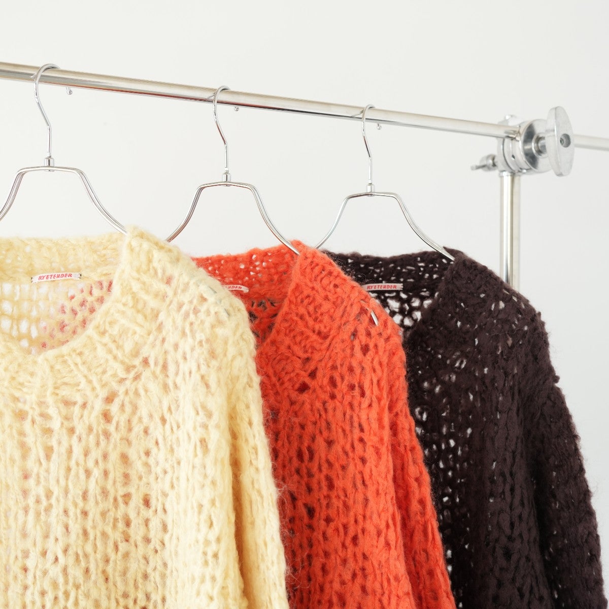 REEVES SWEATER 手編みローゲージプルオーバー