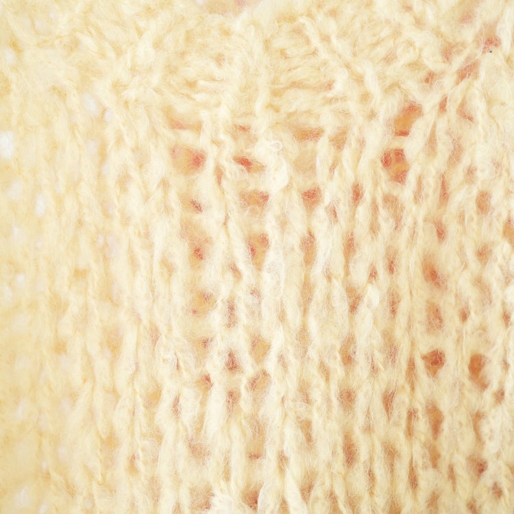 REEVES SWEATER 手編みローゲージプルオーバー