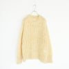 REEVES SWEATER 手編みローゲージプルオーバー