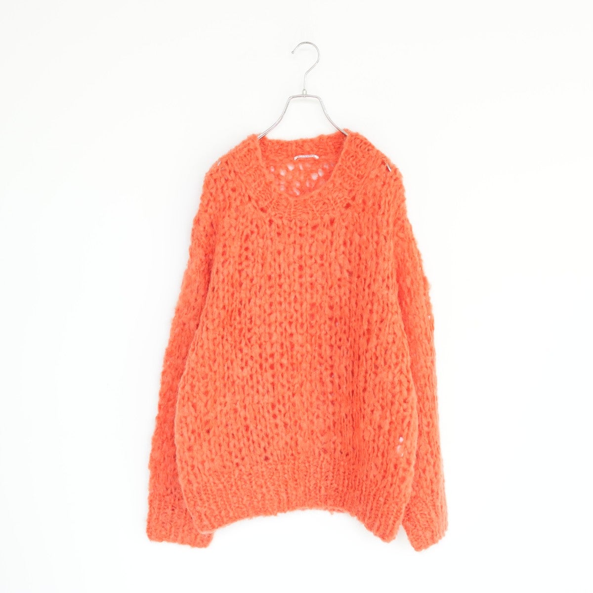REEVES SWEATER 手編みローゲージプルオーバー