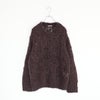 REEVES SWEATER 手編みローゲージプルオーバー