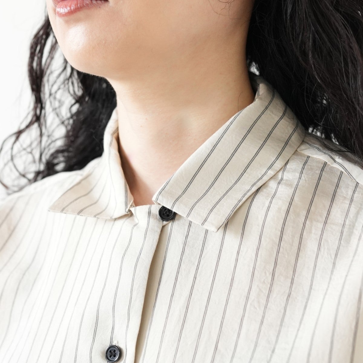 Opencollar Stripe Shirts オープンカラーストライプシャツ
