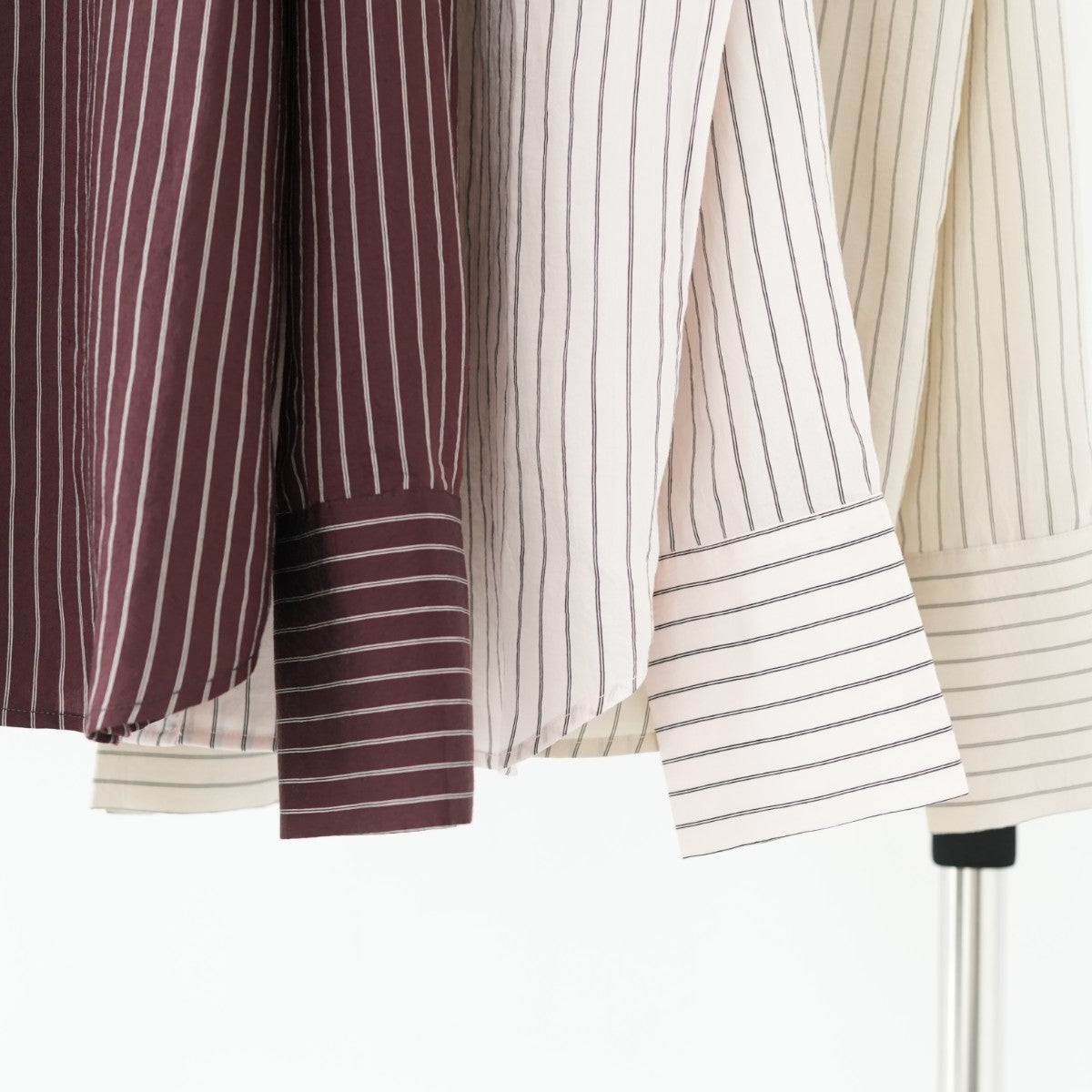 Opencollar Stripe Shirts オープンカラーストライプシャツ