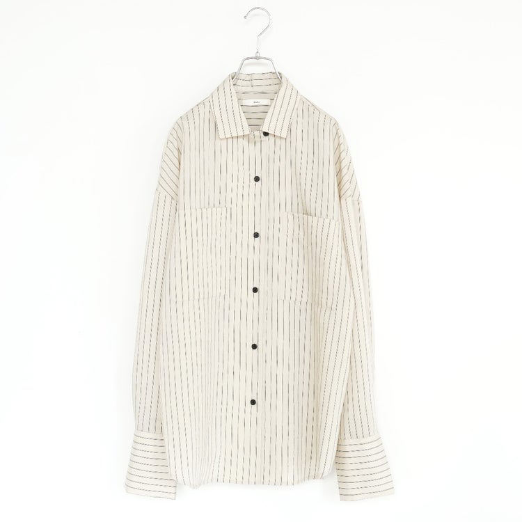 Opencollar Stripe Shirts オープンカラーストライプシャツ