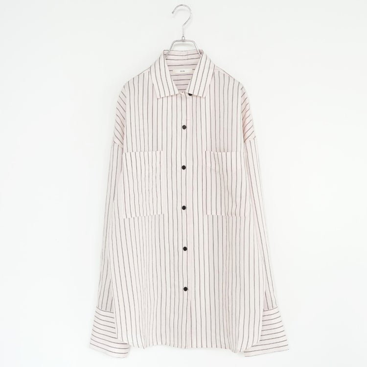 Opencollar Stripe Shirts オープンカラーストライプシャツ