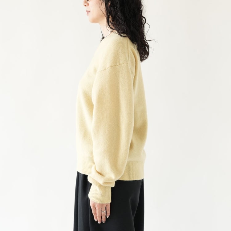 Wool Vneck Knit ウールVネックニット