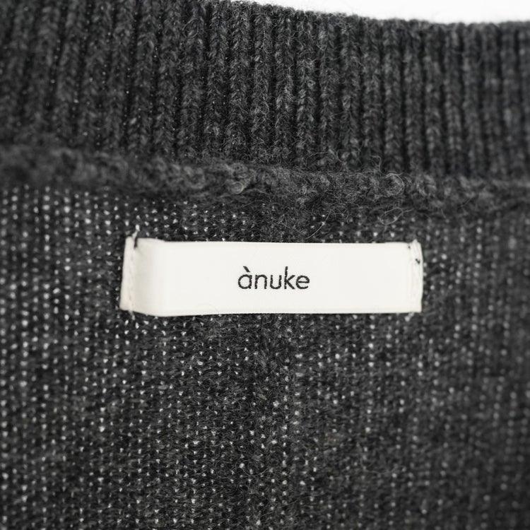 Wool Vneck Knit ウールVネックニット