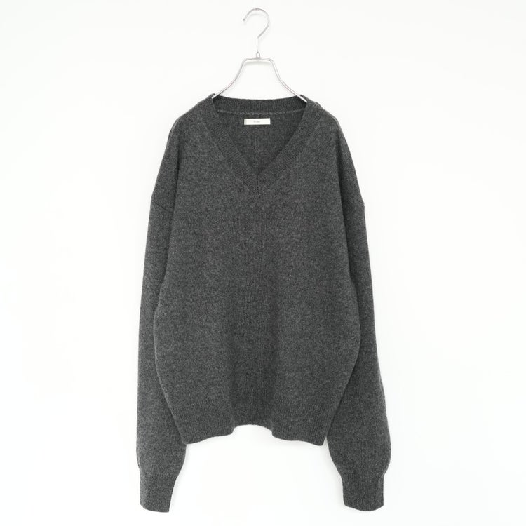 Wool Vneck Knit ウールVネックニット