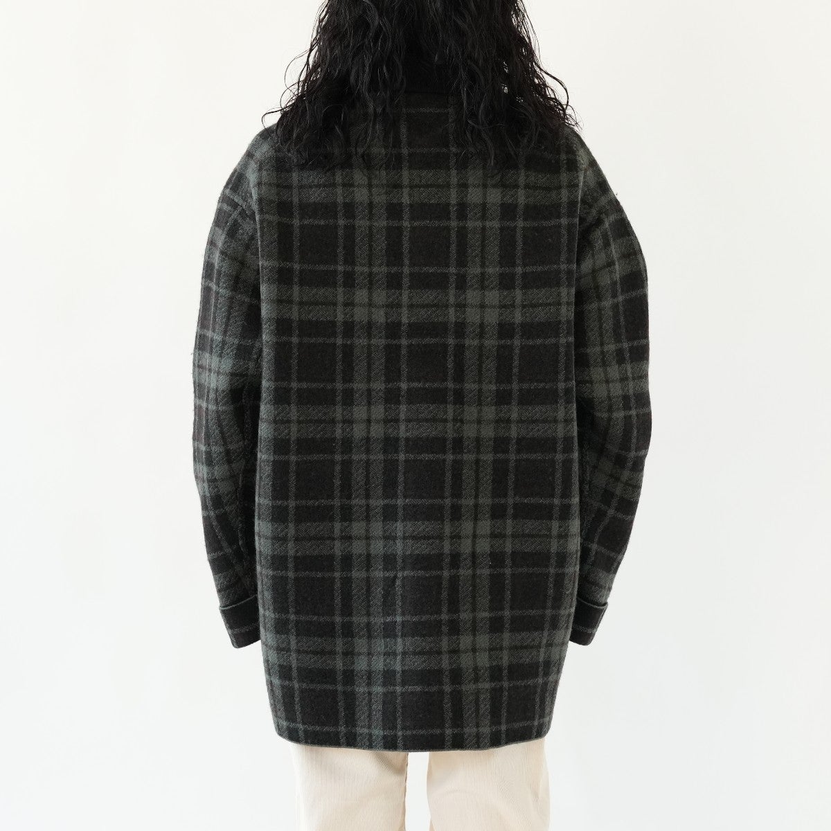 THORNE COAT ボイルドウール ハーフコート