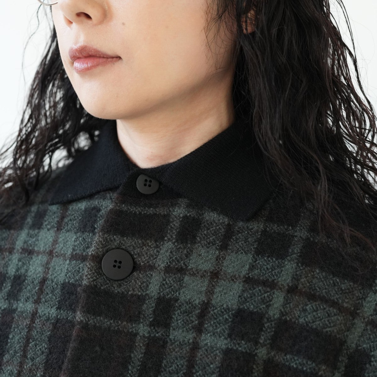THORNE COAT ボイルドウール ハーフコート
