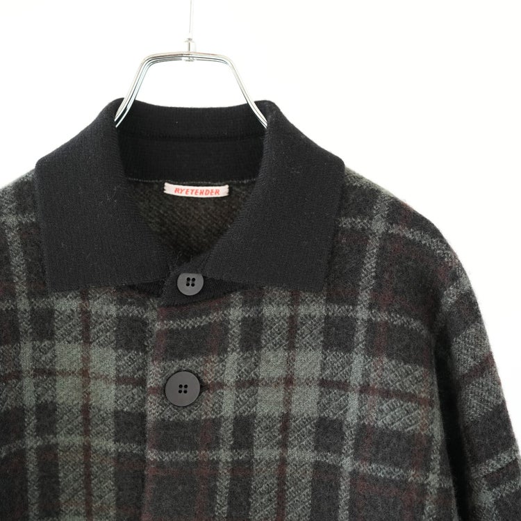 THORNE COAT ボイルドウール ハーフコート