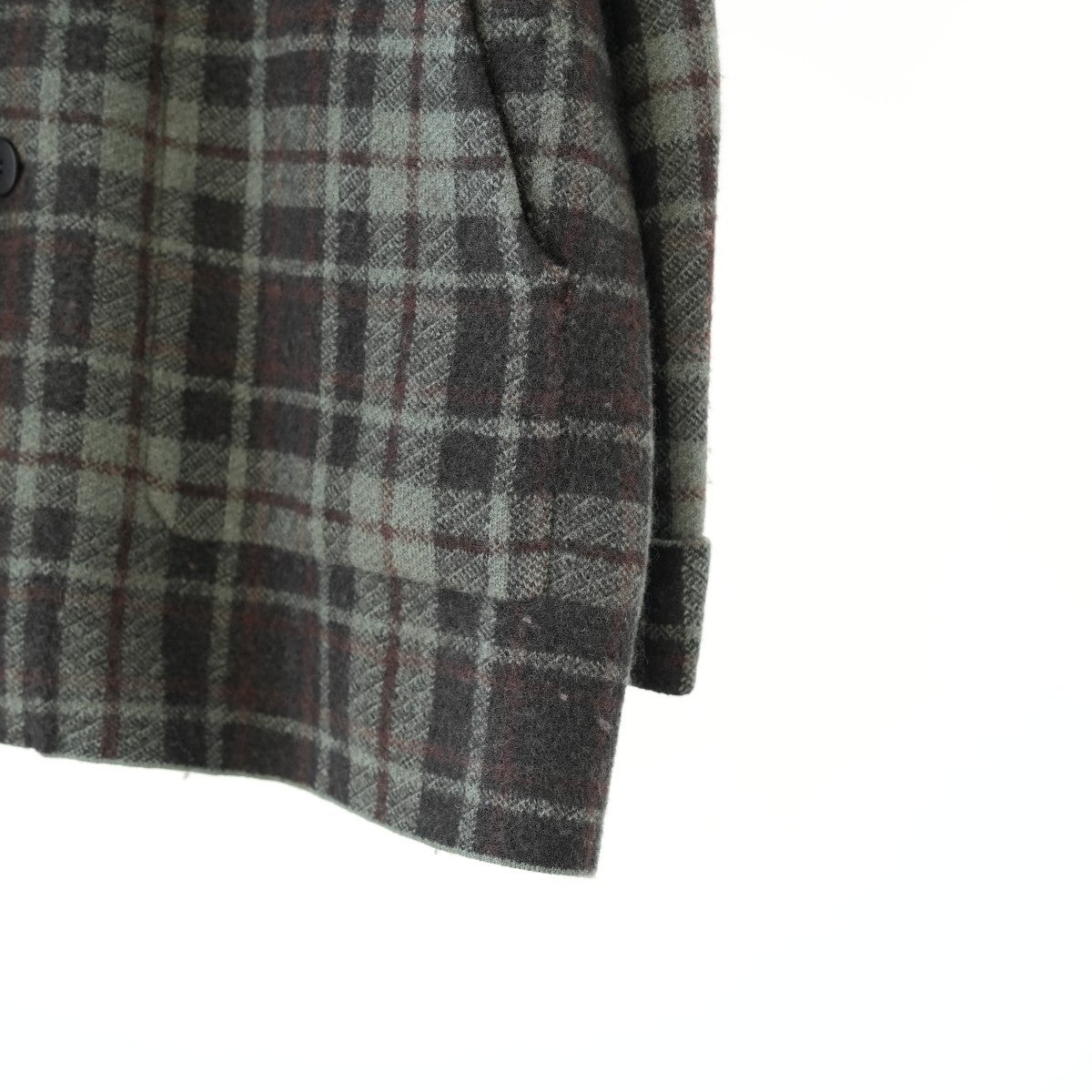 THORNE COAT ボイルドウール ハーフコート