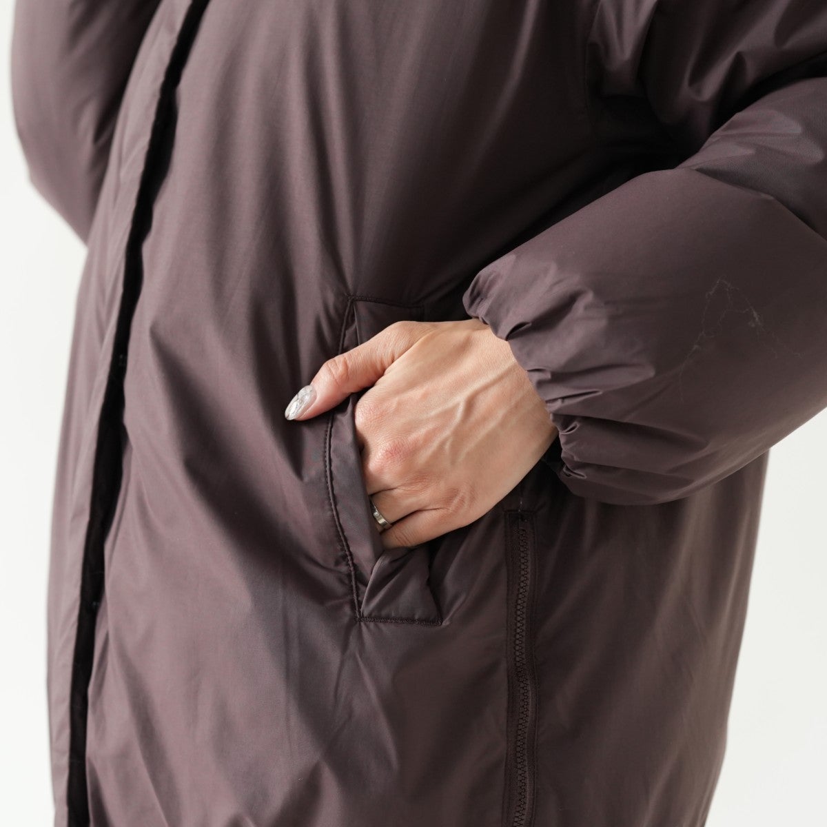 STAND COLLAR DOWN JACKET W スタンドカラー ダウンジャケット (ウィメンズ)