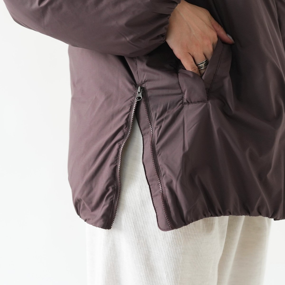 STAND COLLAR DOWN JACKET W スタンドカラー ダウンジャケット (ウィメンズ)
