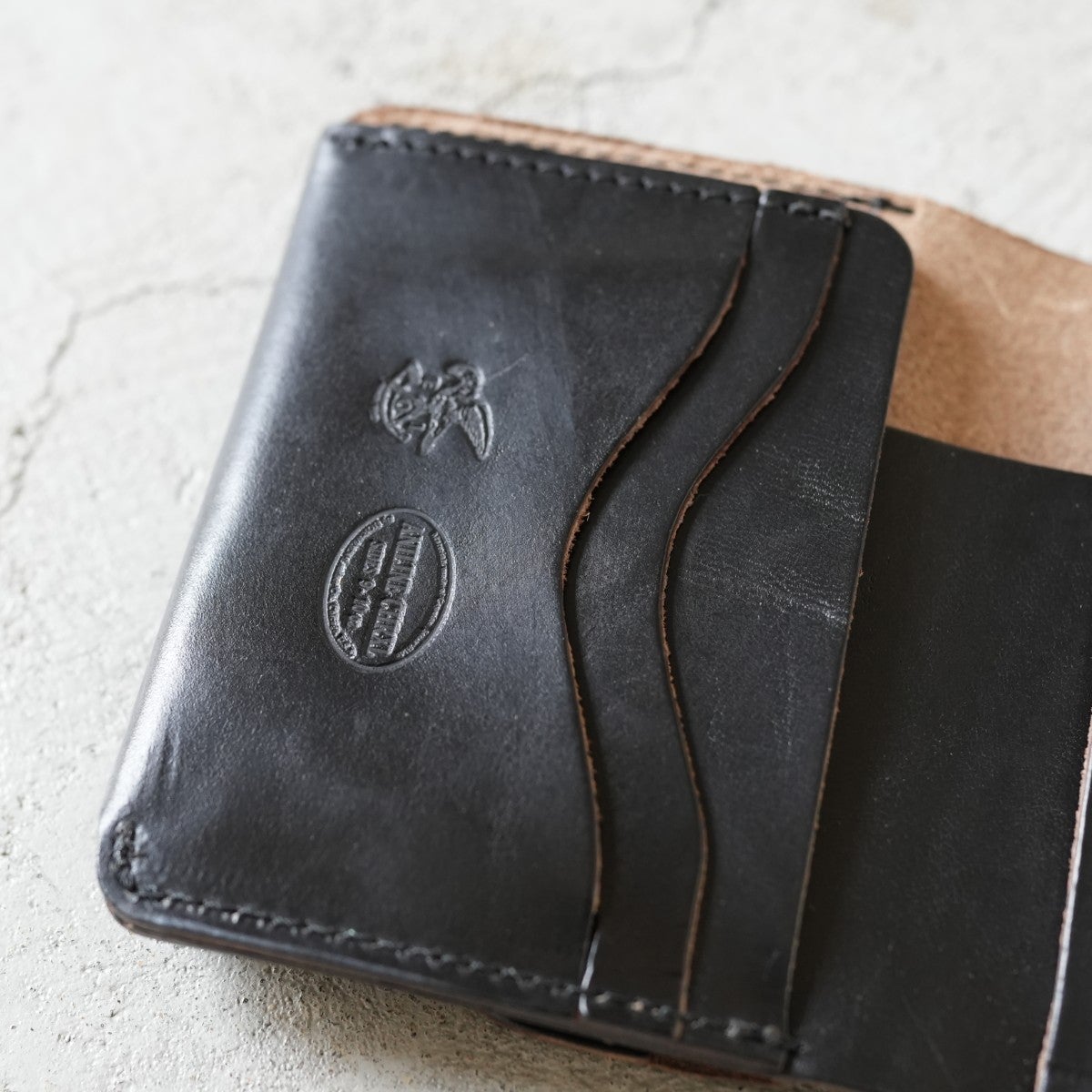 HORWEEN CHROMEXCEL LEATHER MINI WALLET ホーウィン社 クロムエクセルレザーミニウォレット