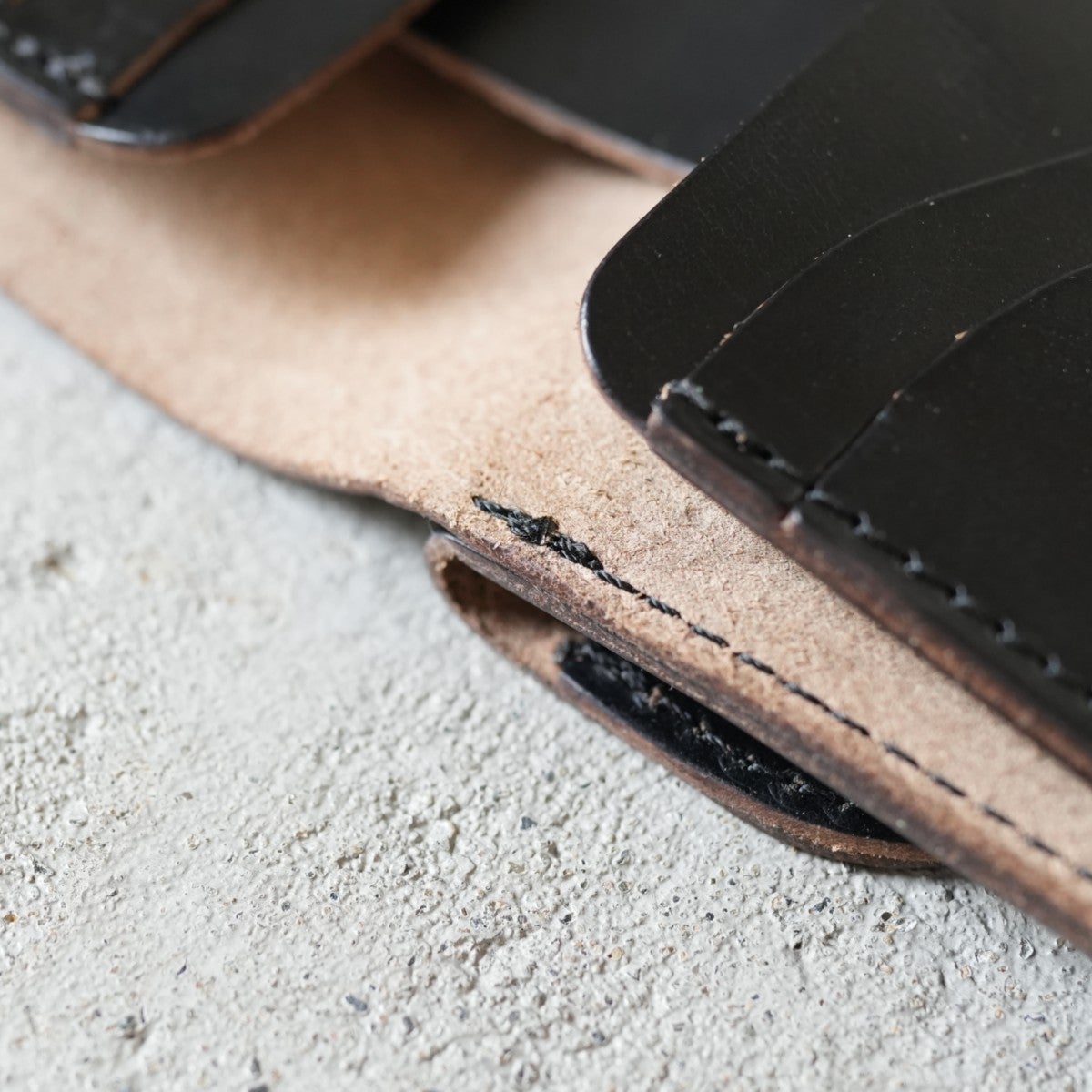 HORWEEN CHROMEXCEL LEATHER MINI WALLET ホーウィン社 クロムエクセルレザーミニウォレット