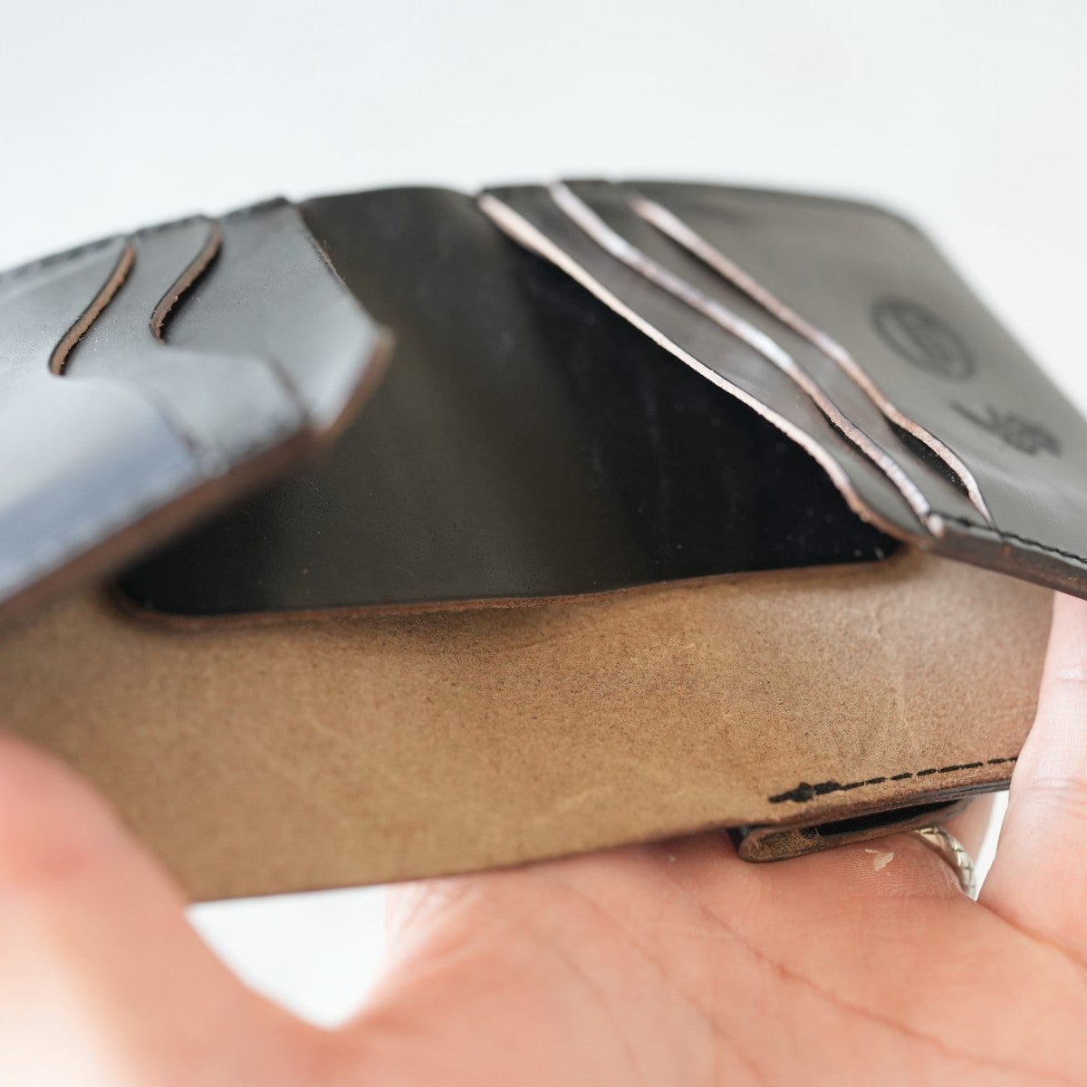 HORWEEN CHROMEXCEL LEATHER MINI WALLET ホーウィン社 クロムエクセルレザーミニウォレット