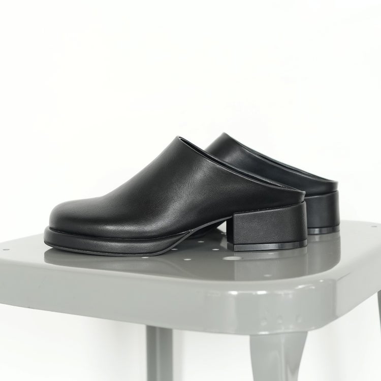 Square Heel Slip-on スクエアヒールスリッポン