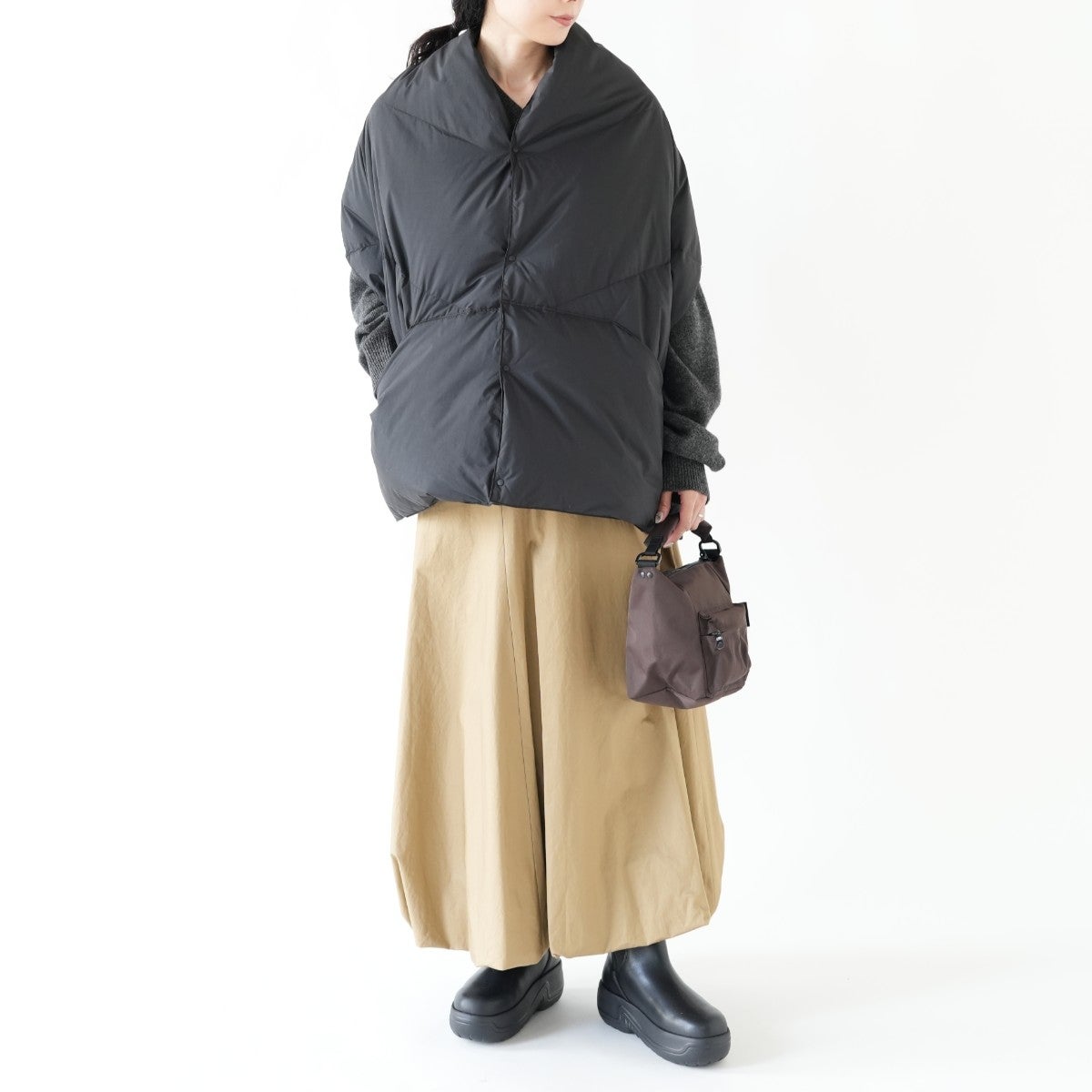 DOWN PONCHO MUFFLER W ダウンポンチョマフラー(ウィメンズ)