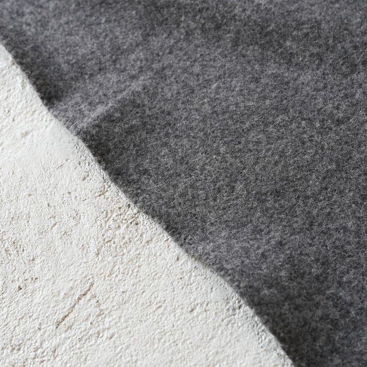 Super 180s Milled Wool Jersey Triangle Scarf スーパー180s ウール天竺ミルド トライアングルスカーフ