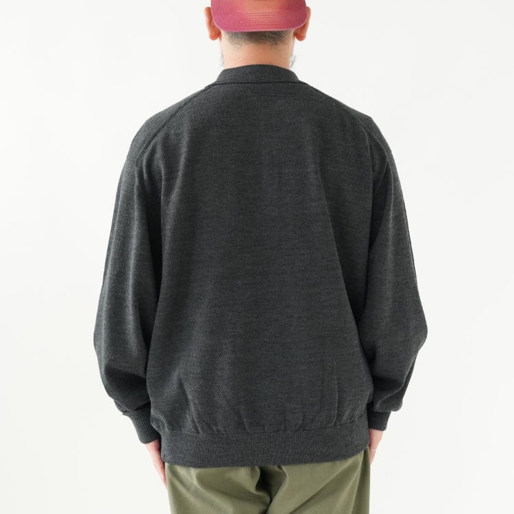 TECH KNIT POLO L/S Brewed Protein テックニットポロ ロングスリーブ ブルードプロテイン