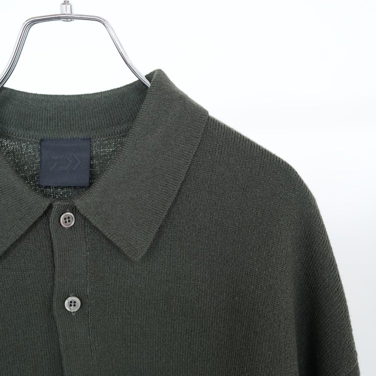 TECH KNIT POLO L/S Brewed Protein テックニットポロ ロングスリーブ ブルードプロテイン