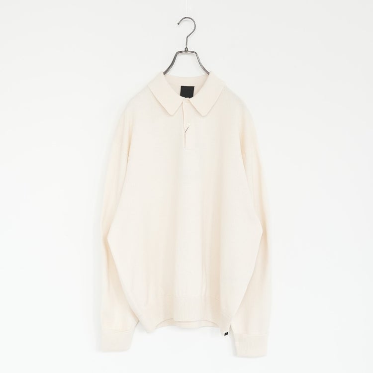TECH KNIT POLO L/S Brewed Protein テックニットポロ ロングスリーブ ブルードプロテイン