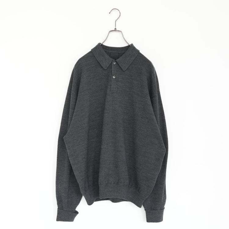 TECH KNIT POLO L/S Brewed Protein テックニットポロ ロングスリーブ ブルードプロテイン