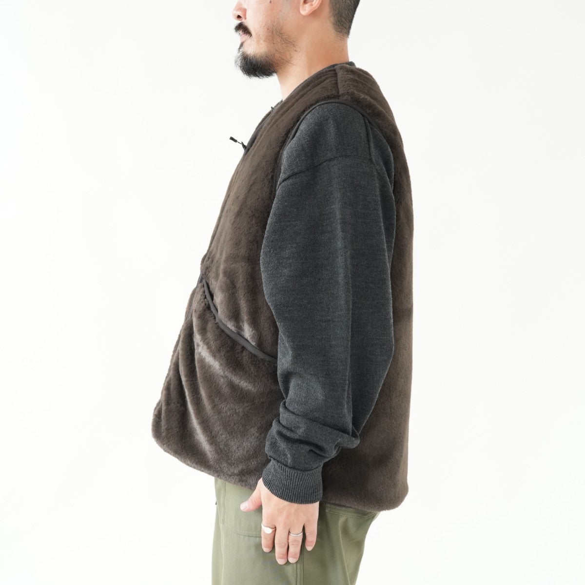 TECH BRITISH HUNTER FUR VEST テックブリティッシュハンターファーベスト