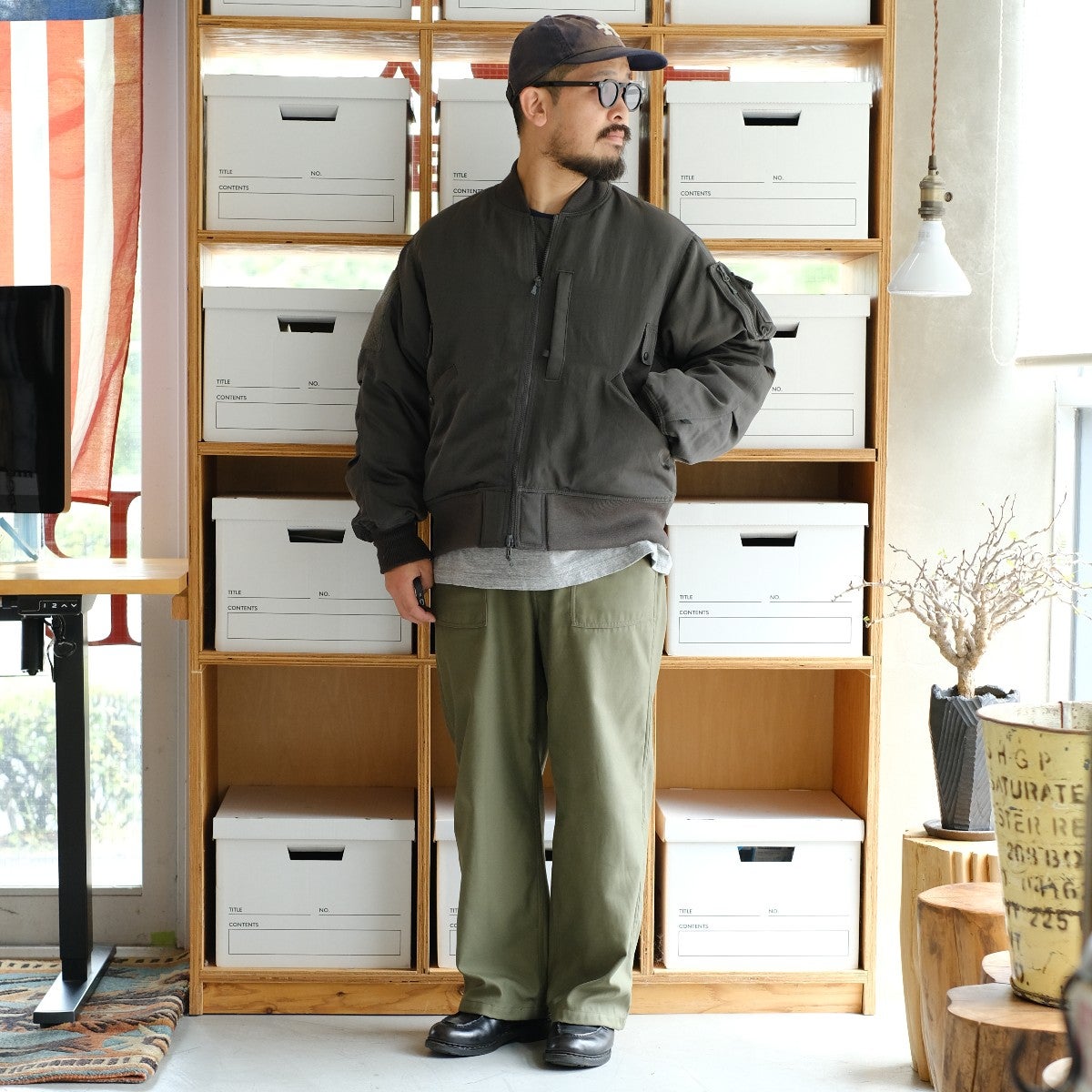 TECH REVERSIBLE MA-1 DOWN JACKET テックリバーシブルMA-1ダウンジャケット