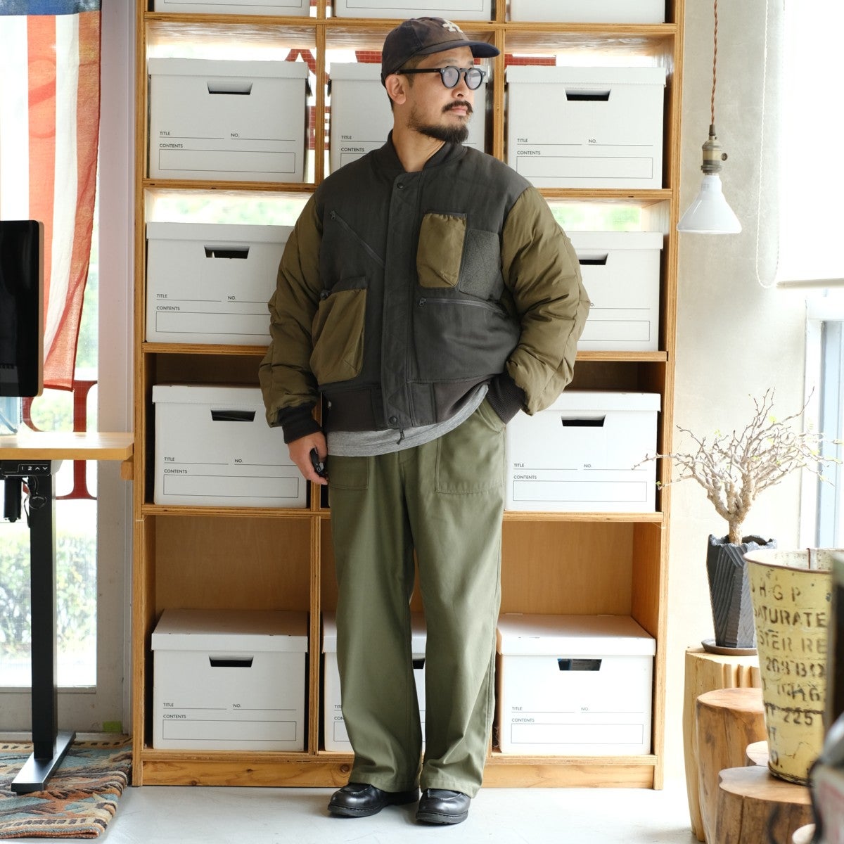TECH REVERSIBLE MA-1 DOWN JACKET テックリバーシブルMA-1ダウンジャケット
