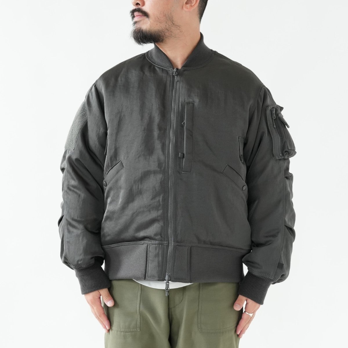 TECH REVERSIBLE MA-1 DOWN JACKET テックリバーシブルMA-1ダウンジャケット