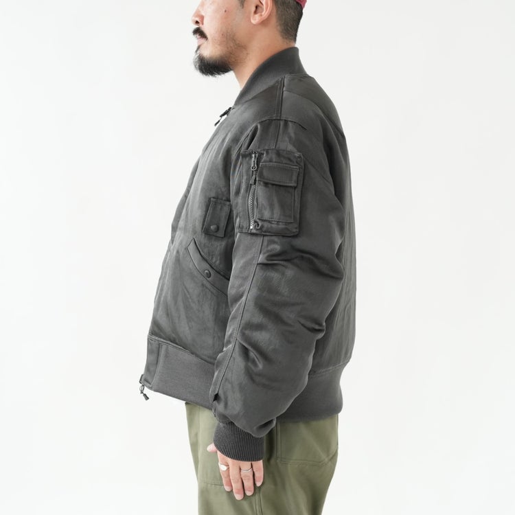 TECH REVERSIBLE MA-1 DOWN JACKET テックリバーシブルMA-1ダウンジャケット