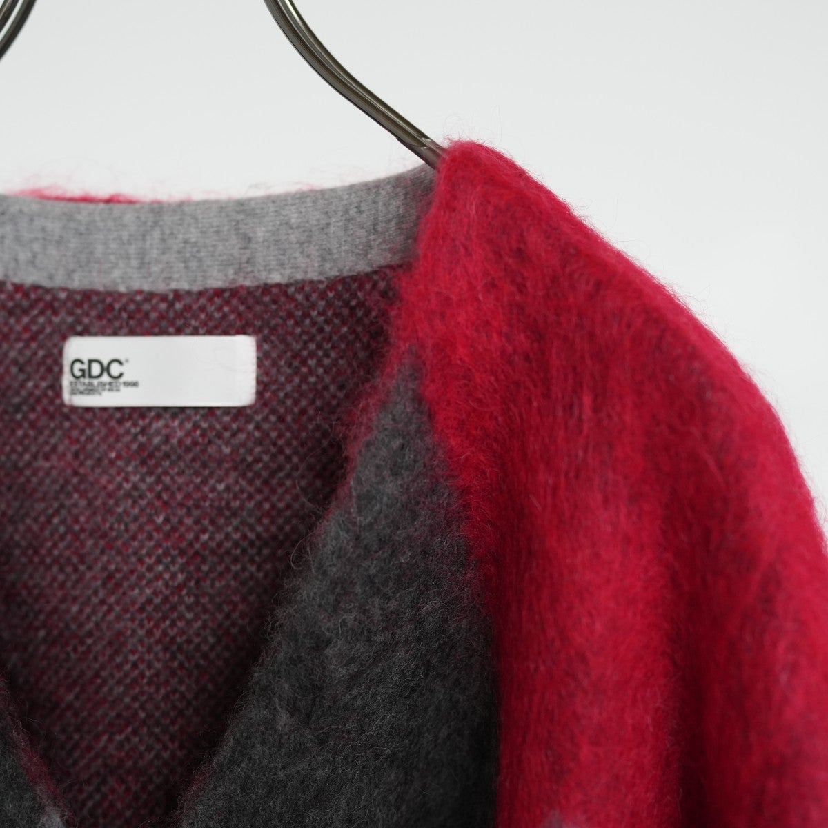 Argyle Mohair Cardigan アーガイルモヘアカーディガン