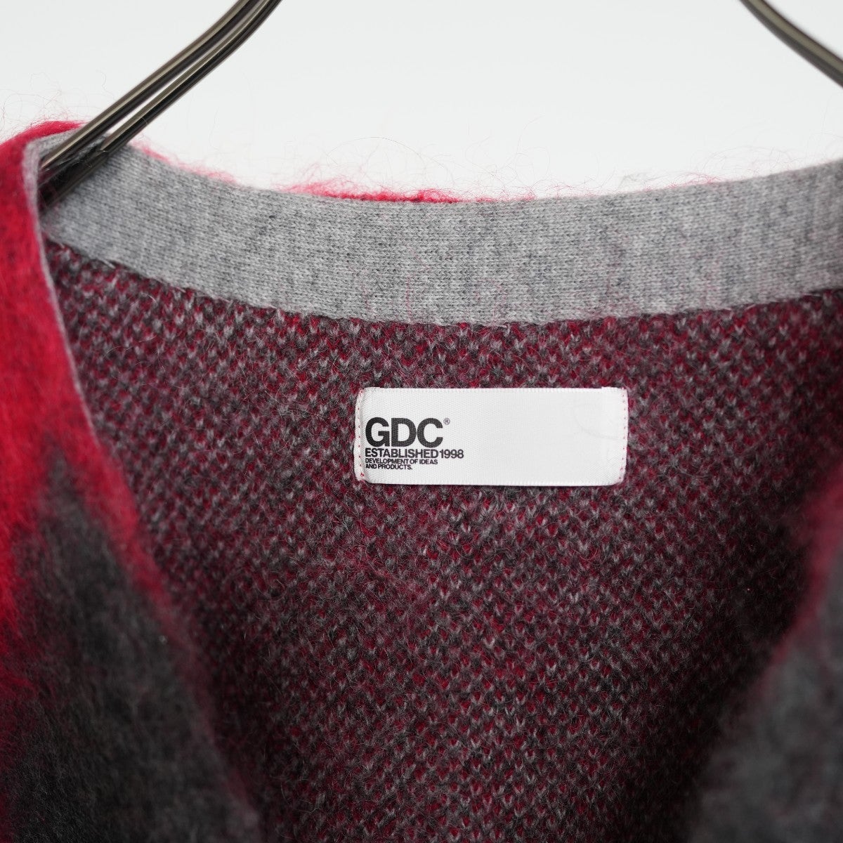Argyle Mohair Cardigan アーガイルモヘアカーディガン