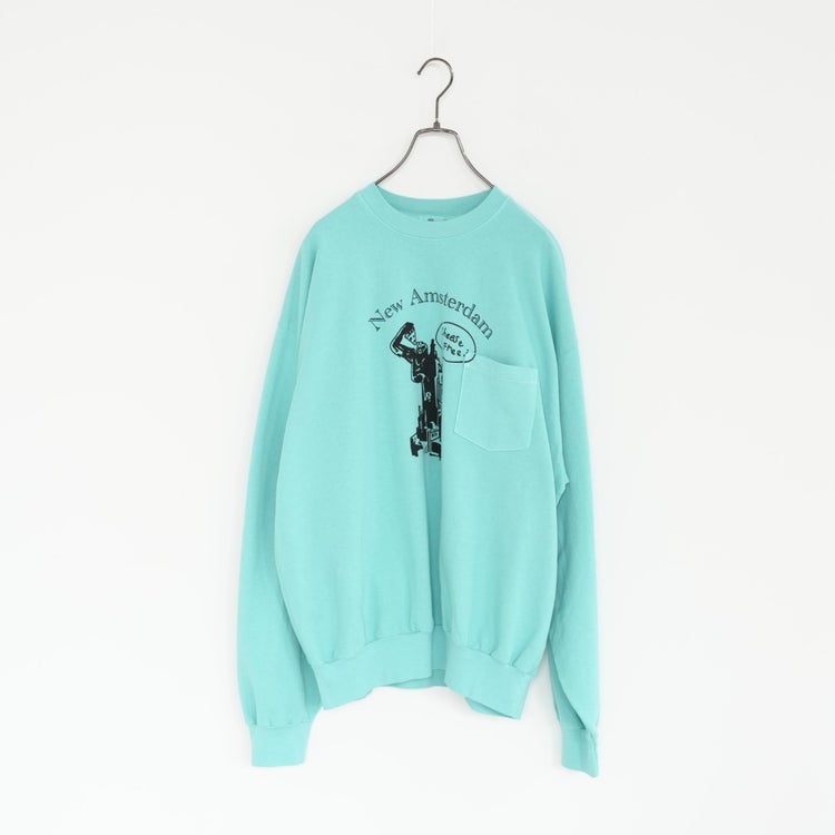 USA City Print N/Ams L/S シティープリントロングスリーブ