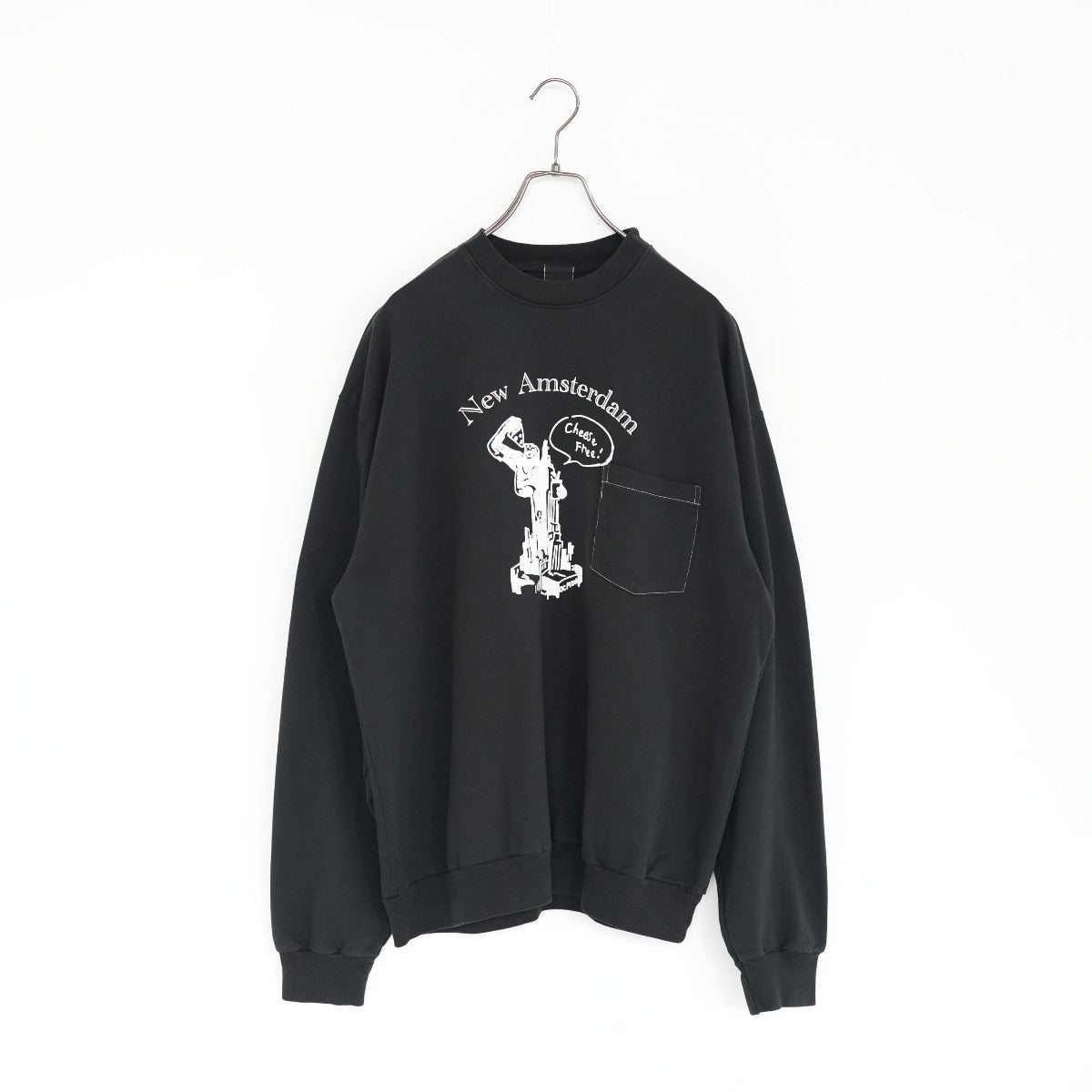 USA City Print N/Ams L/S シティープリントロングスリーブ