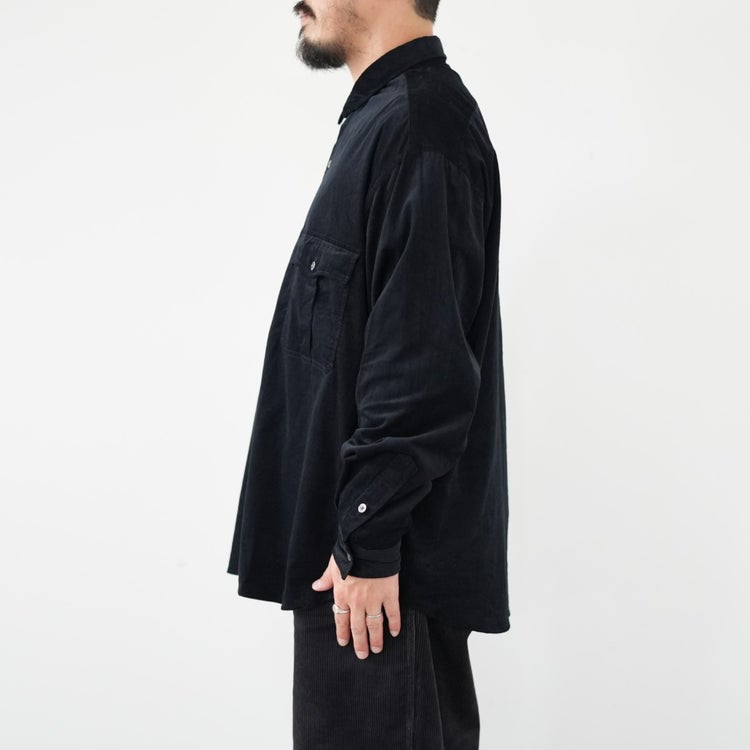 ROLL UP ORGANIC CORDUROY SHIRT ロールアップオーガニックコーデュロイシャツ