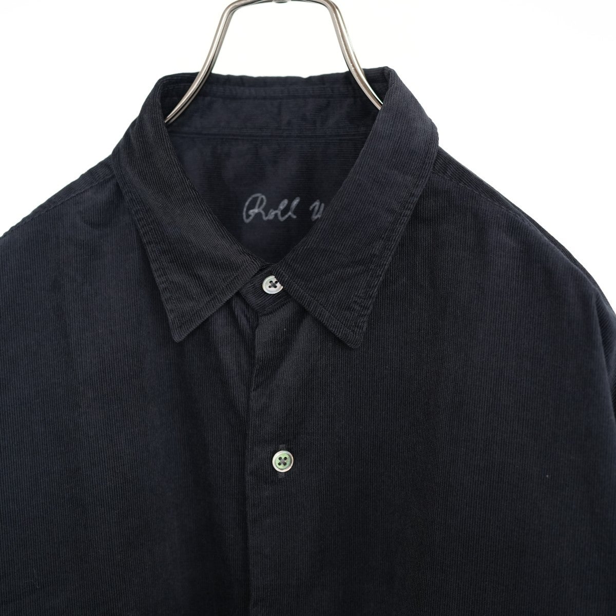 ROLL UP ORGANIC CORDUROY SHIRT ロールアップオーガニックコーデュロイシャツ