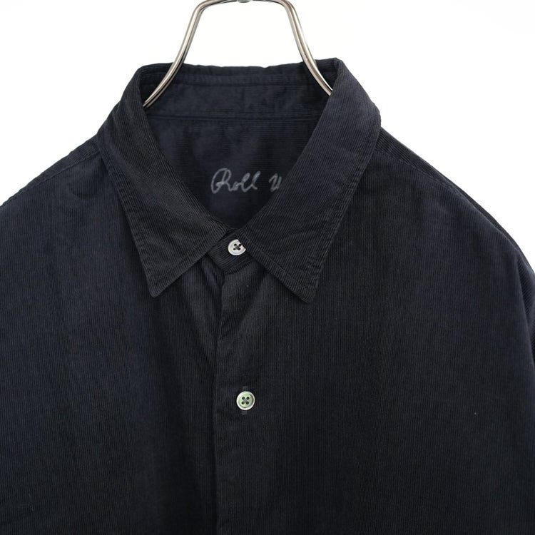ROLL UP ORGANIC CORDUROY SHIRT ロールアップオーガニックコーデュロイシャツ