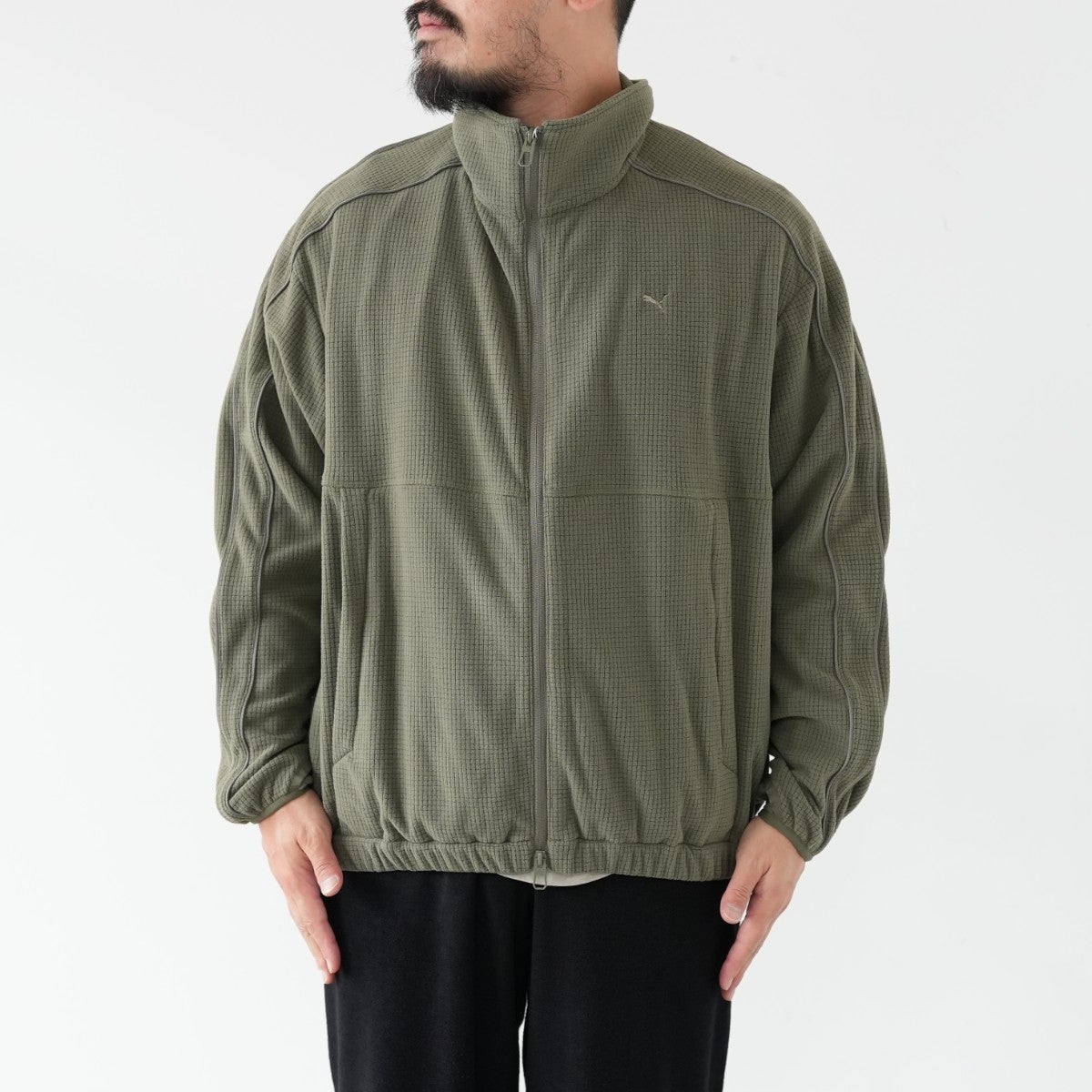 FLEECE ZIP-UP JACKET フリース ジップアップ ジャケット