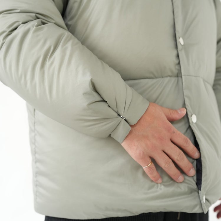 DOWN JACKET RECYCLE NYLON MINI RIPSTOP ダウンジャケットリサイクルナイロンミニリップストップ