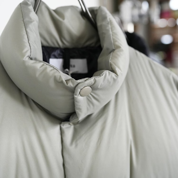 DOWN JACKET RECYCLE NYLON MINI RIPSTOP ダウンジャケットリサイクルナイロンミニリップストップ