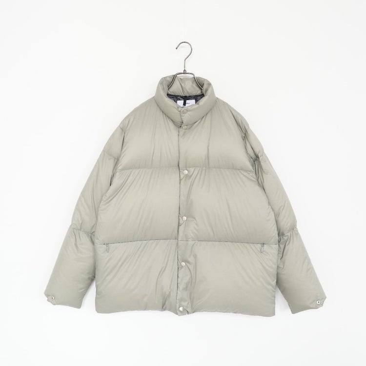 DOWN JACKET RECYCLE NYLON MINI RIPSTOP ダウンジャケットリサイクルナイロンミニリップストップ
