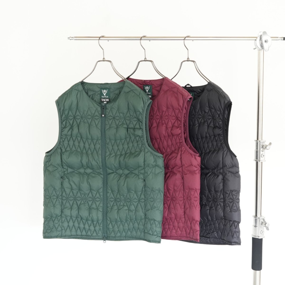 〈SOUTH2 WEST8〉x〈TAION〉 Inner Down Vest インナーダウンベスト