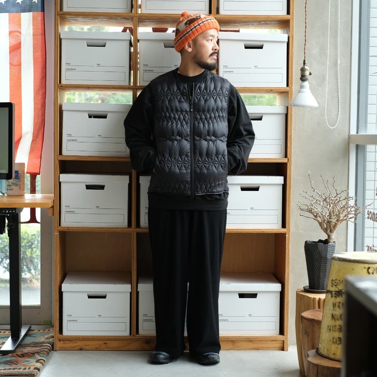 〈SOUTH2 WEST8〉x〈TAION〉 Inner Down Vest インナーダウンベスト
