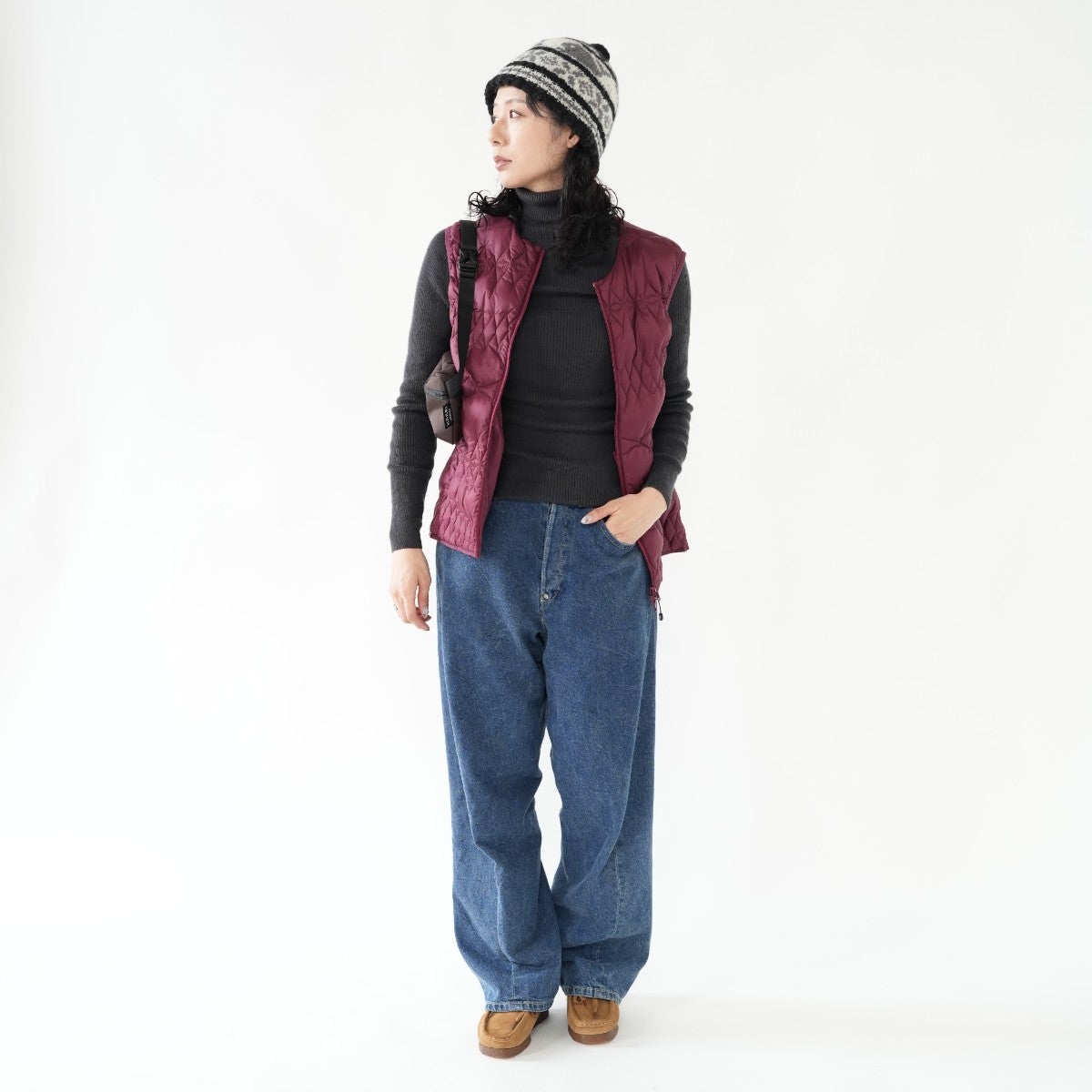 〈SOUTH2 WEST8〉x〈TAION〉 Inner Down Vest インナーダウンベスト