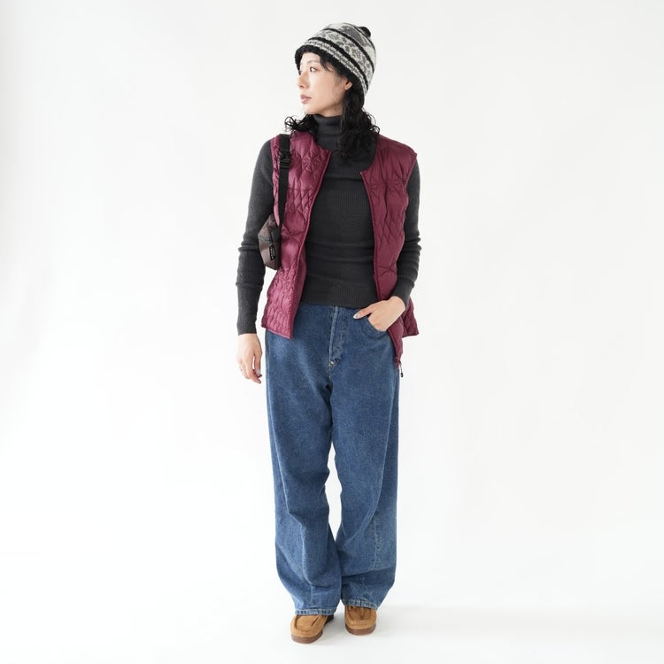 〈SOUTH2 WEST8〉x〈TAION〉 Inner Down Vest インナーダウンベスト